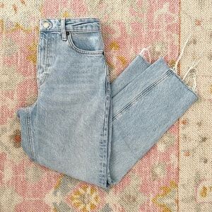 topshop straight leg jeans